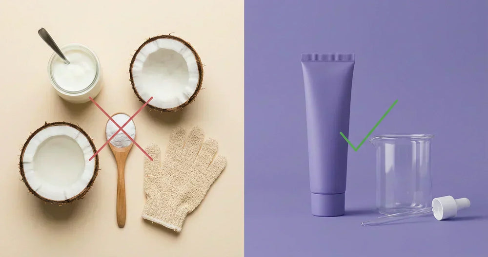 Kératose pilaire remèdes naturels comparés : yaourt, huile de coco et gommage versus acide lactique 10% validé en essai clinique